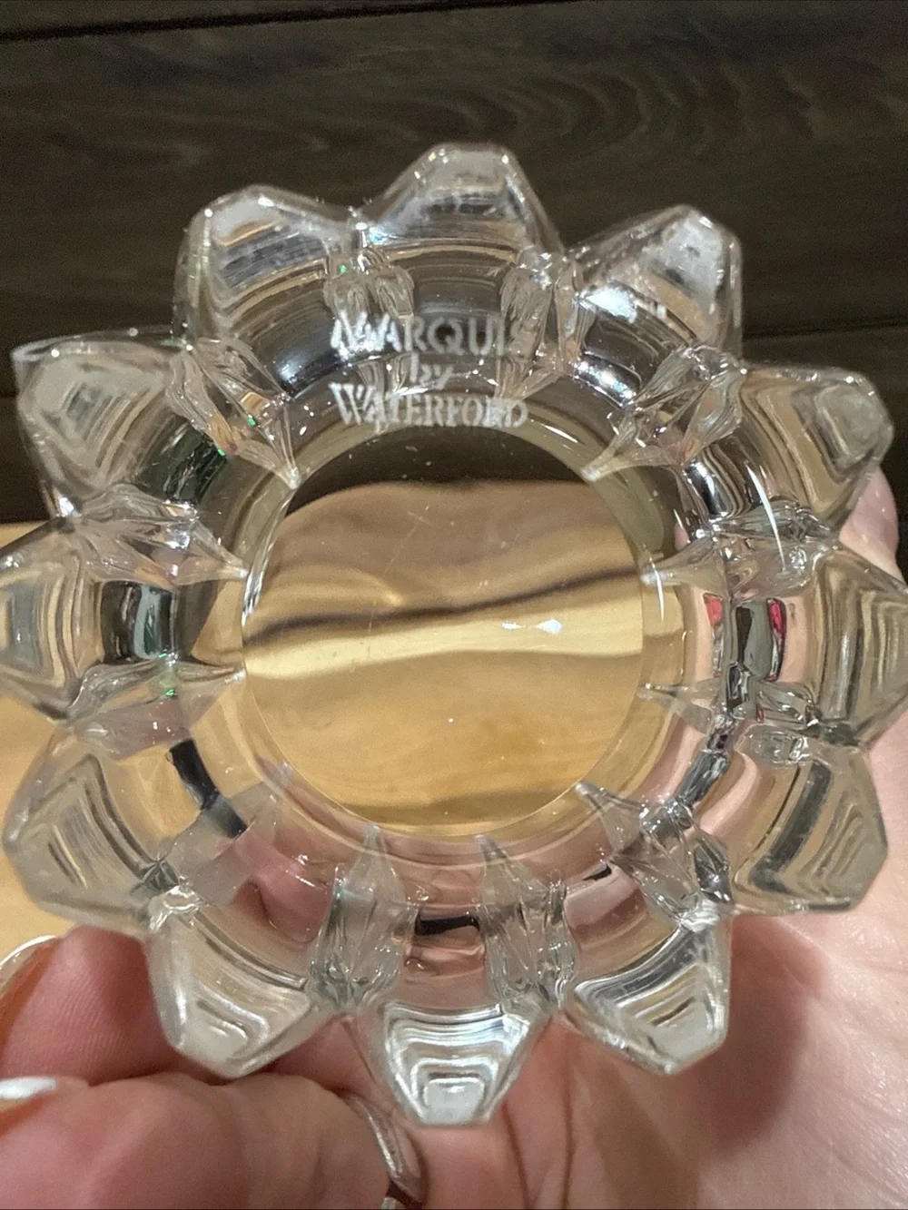 Marquis by Waterford Crystal Clear Ribbed Glass Tumbler Set - Pair